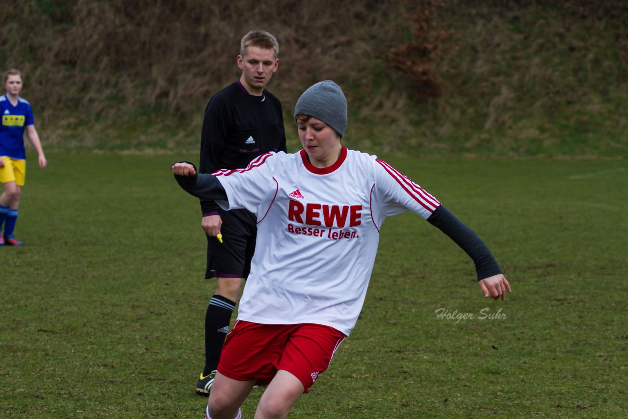 Bild 141 - B-Juniorinnen Tus Tensfeld - TSV Gnutz o.W. : Ergebnis: 1:3